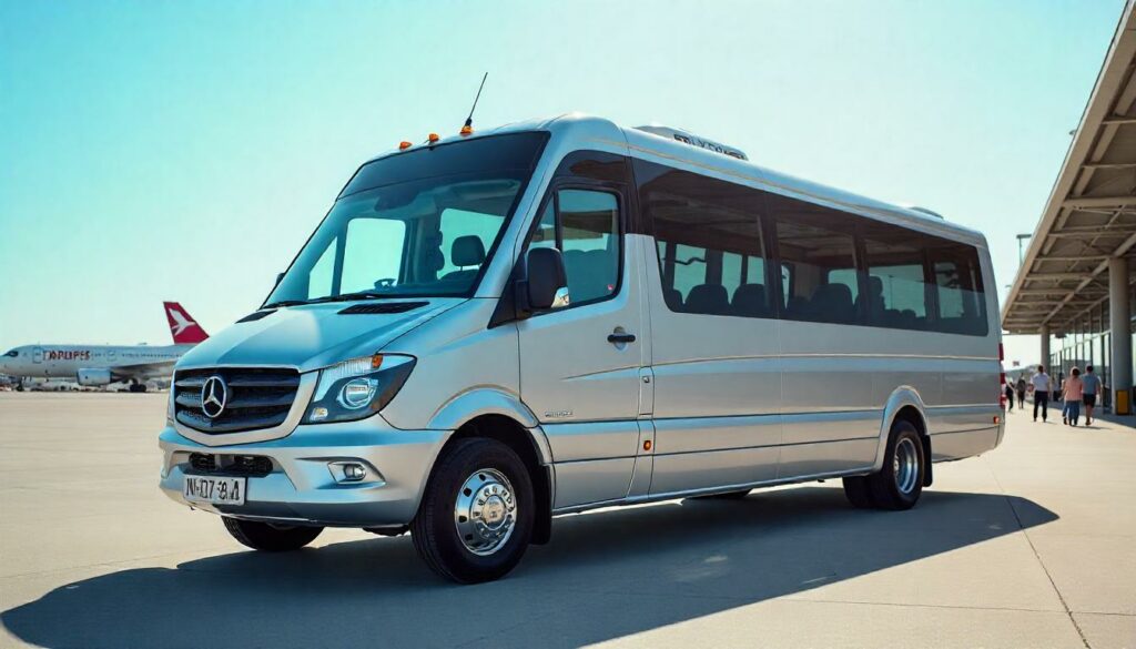 airport minibus near me