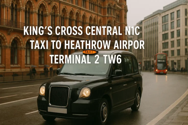 King’s Cross Central N1C Taxi to Heathrow Airport Terminal 2 TW6