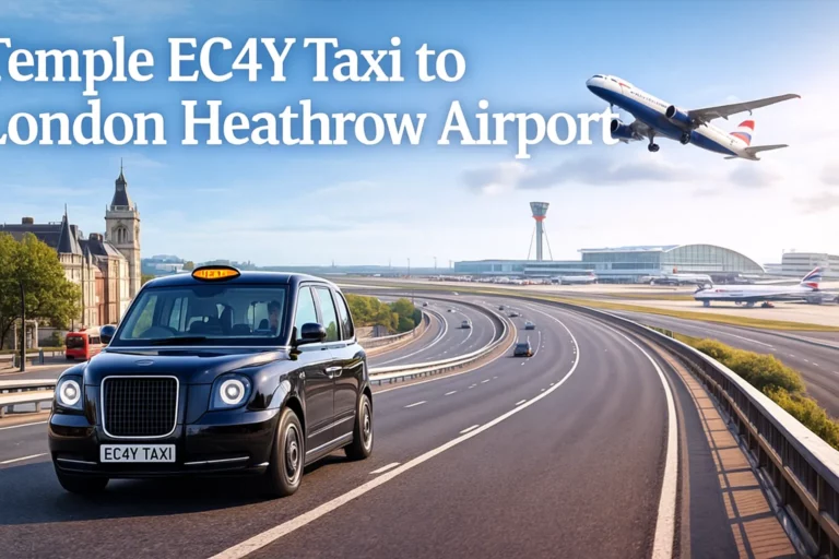 Temple EC4Y Taxi to London Heathrow Airport