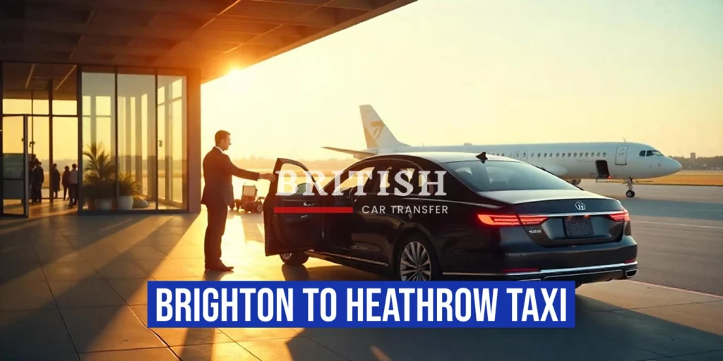 brighton to heathrow taxi