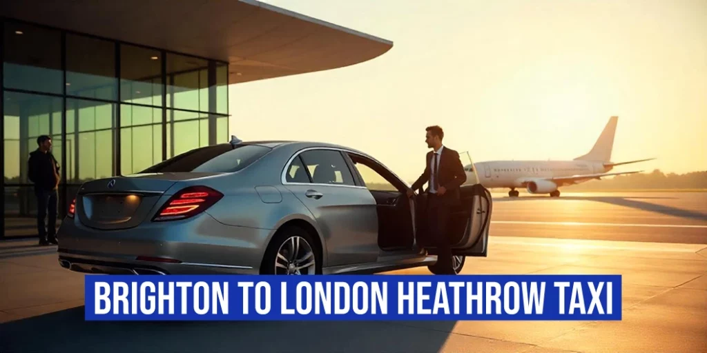 brighton to london heathrow taxi