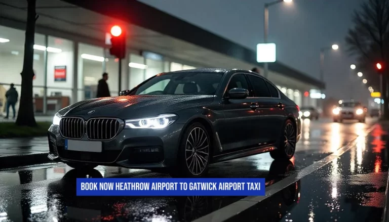 heatrow airport to gatwick airport taxi