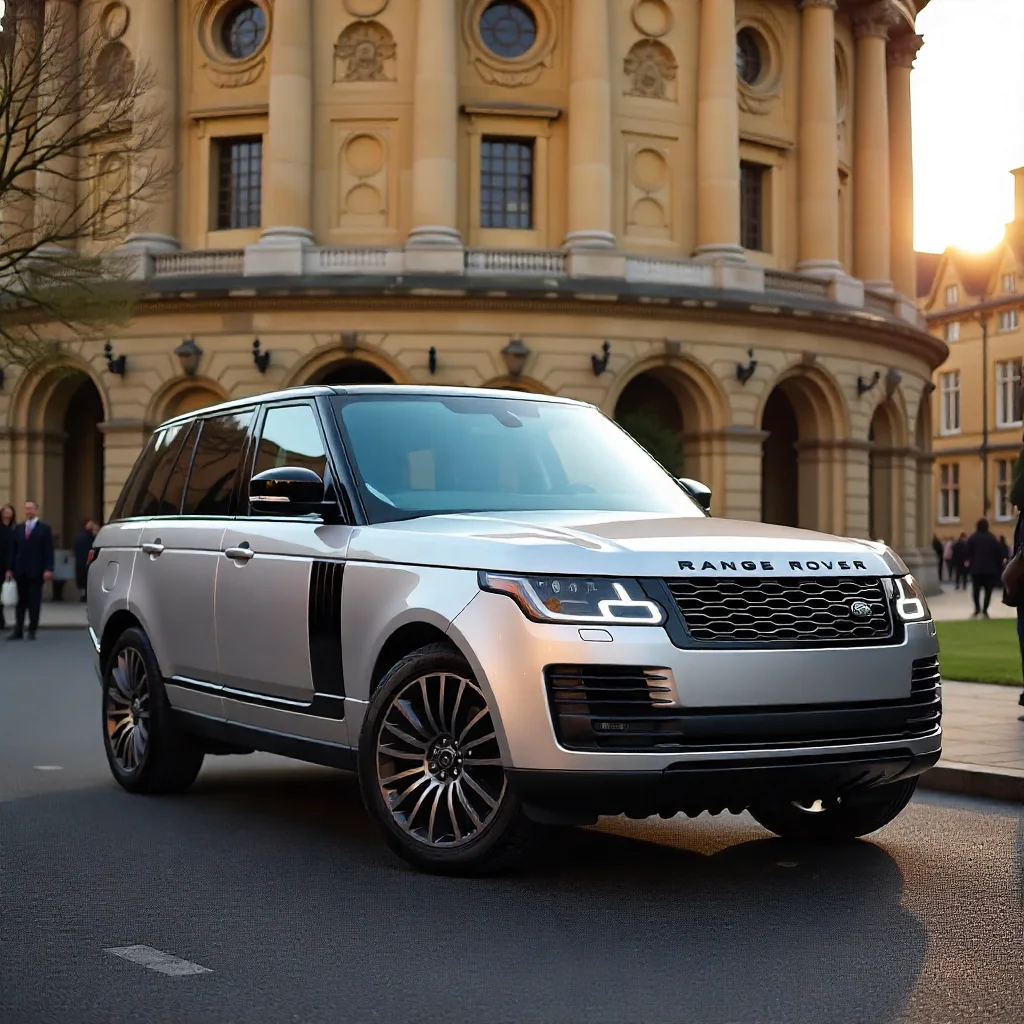 luxurious car of British Car Transfer in Oxford